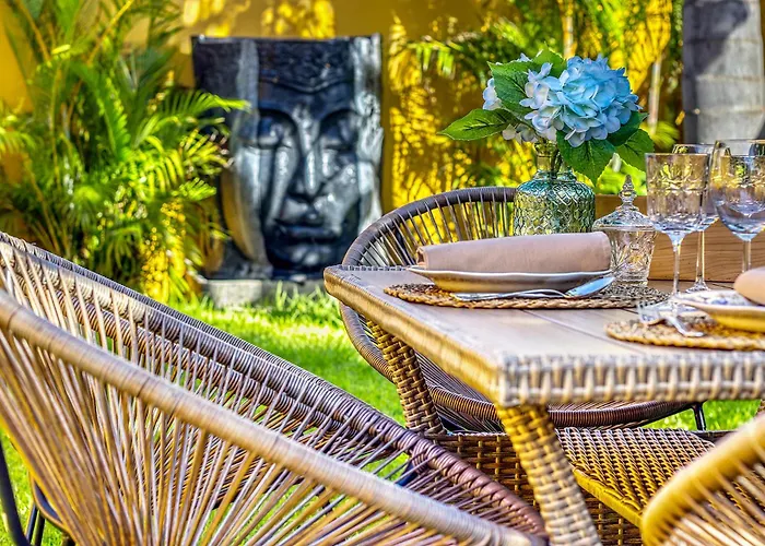 Casa Vista Teide Con Jardin, Barbacoa Y Fuente Zen Hébergement de vacances