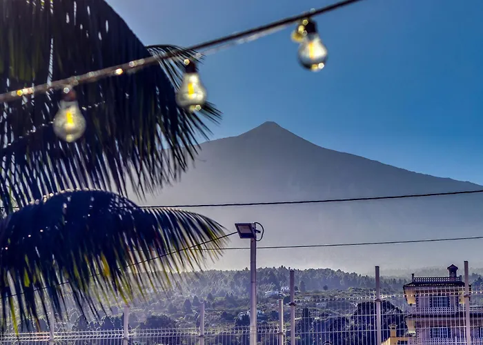 Casa Vista Teide Con Jardin, Barbacoa Y Fuente Zen Icod De Los Vinos