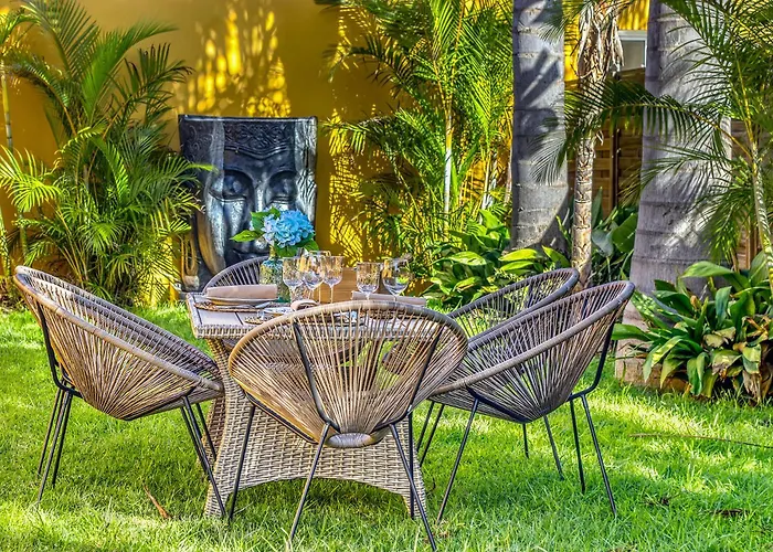 Hébergement de vacances Casa Vista Teide Con Jardin, Barbacoa Y Fuente Zen