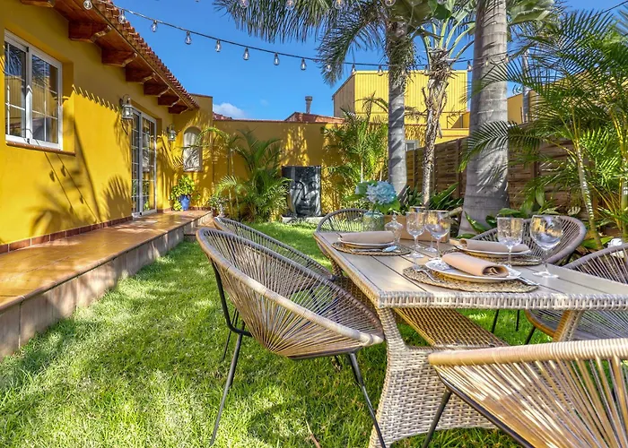 Casa Vista Teide Con Jardin, Barbacoa Y Fuente Zen Hébergement de vacances Icod De Los Vinos