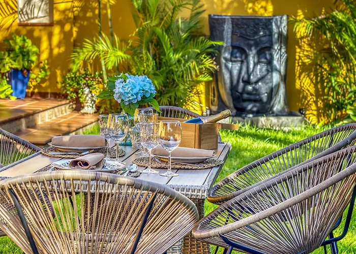 Casa Vista Teide Con Jardin, Barbacoa Y Fuente Zen Hébergement de vacances Icod De Los Vinos