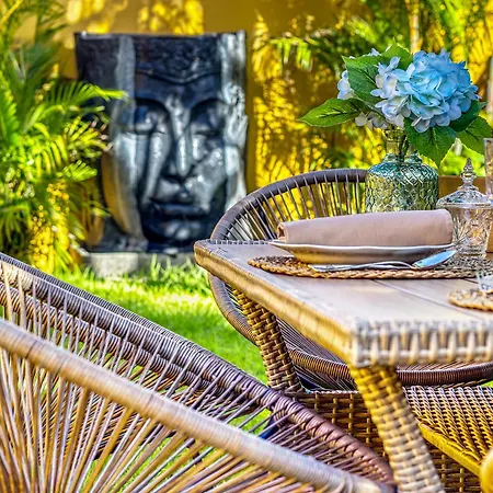 Casa Vista Teide Con Jardin, Barbacoa Y Fuente Zen 度假居
