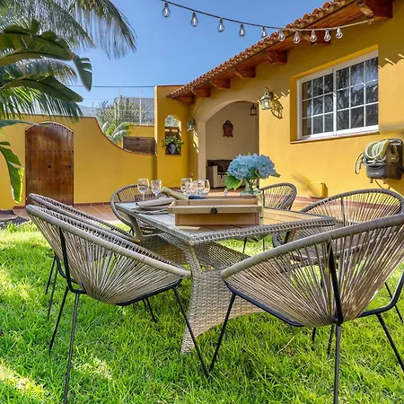 度假居 Casa Vista Teide Con Jardin, Barbacoa Y Fuente Zen